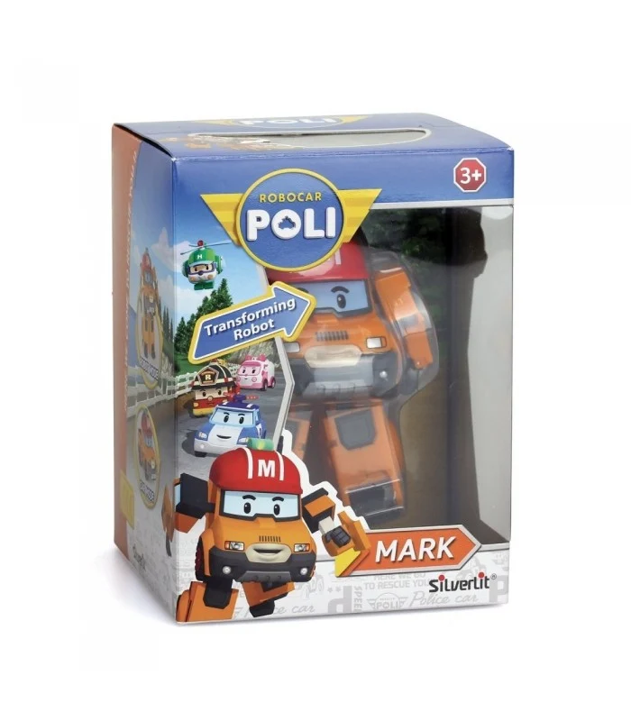 Robocar Poli Personaggio Trasformabile Mark