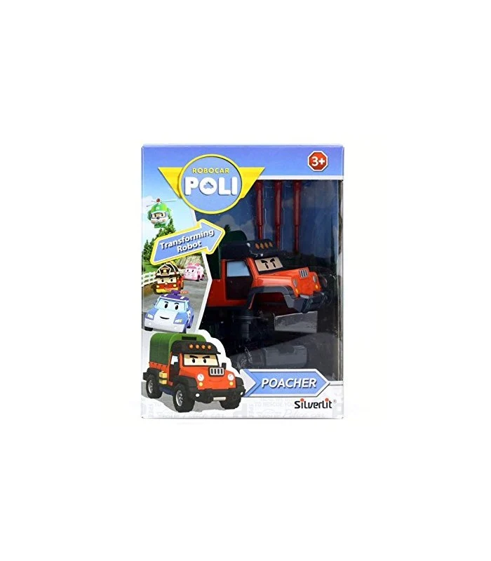 Robocar Poli Personaggio Trasformabile Poacher