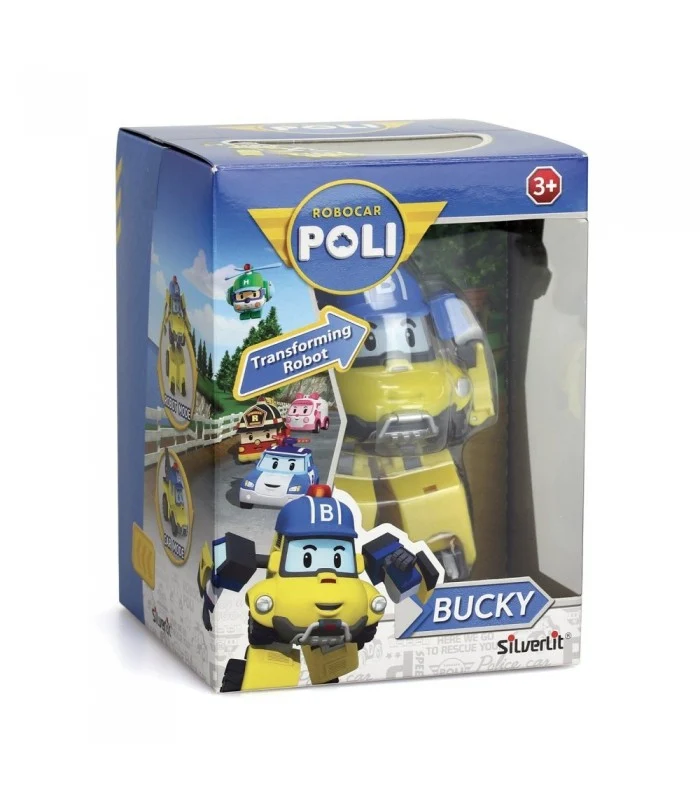 Robocar Poli Personaggio Trasformabile Bucky