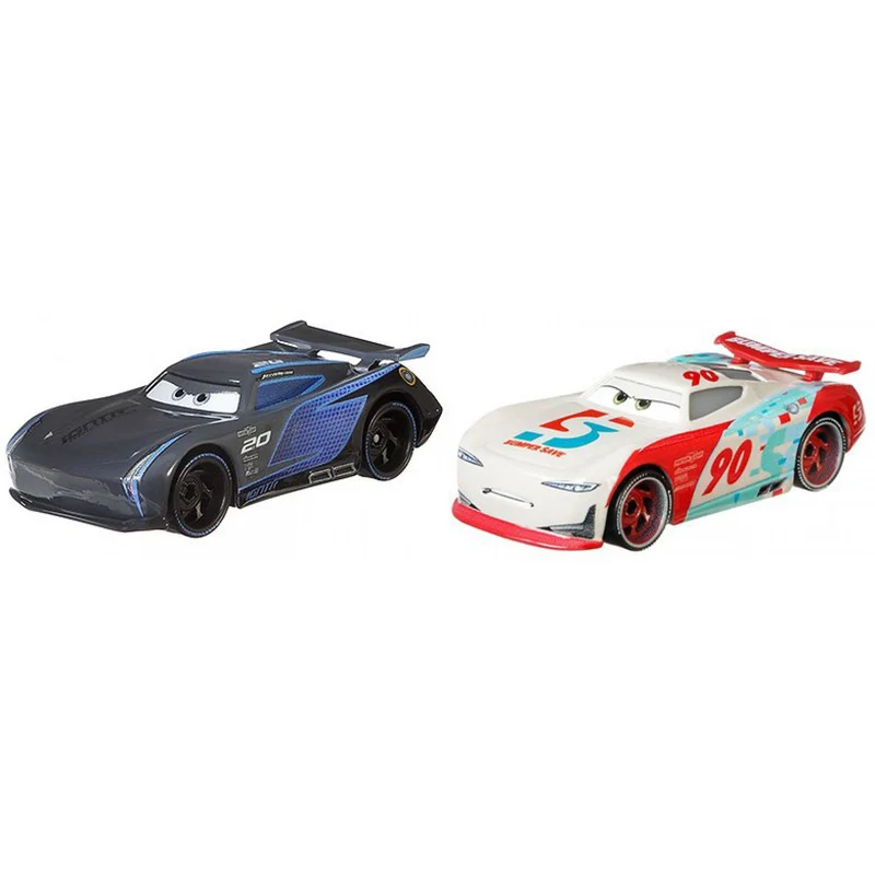 Macchinine Disney Cars Jackson Storm E Paul Conrev 2 Pz