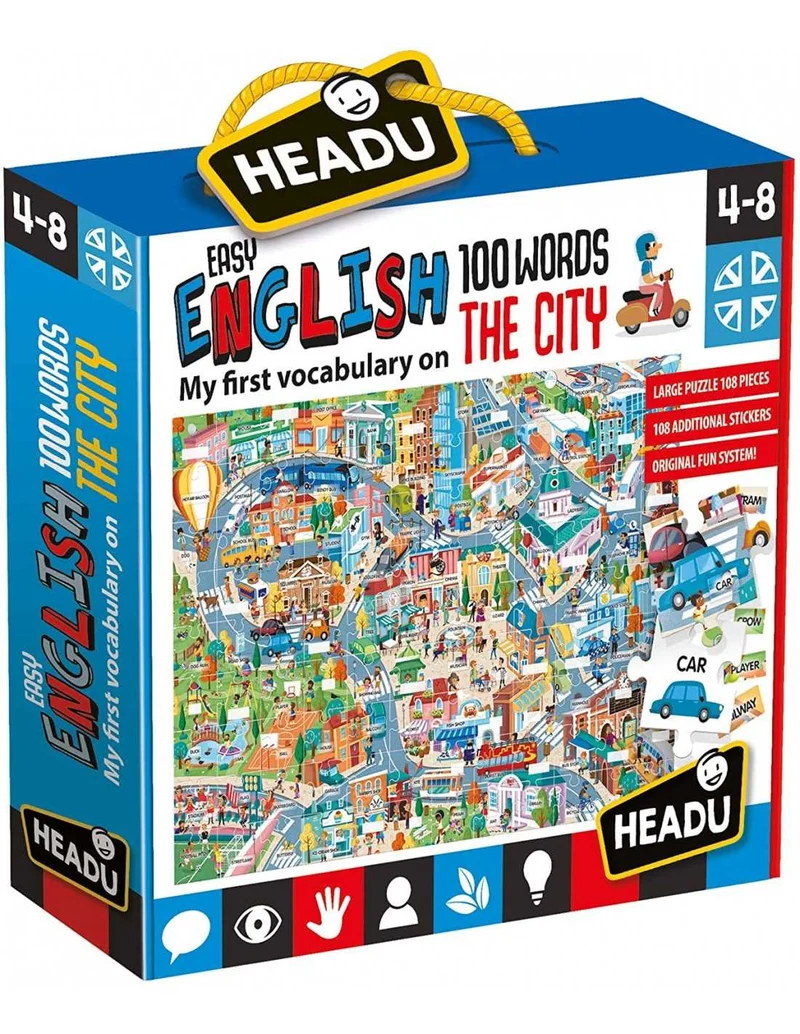 Easy English 100 Words City