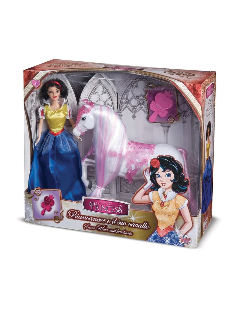 Principessa Biancaneve Con Cavallo