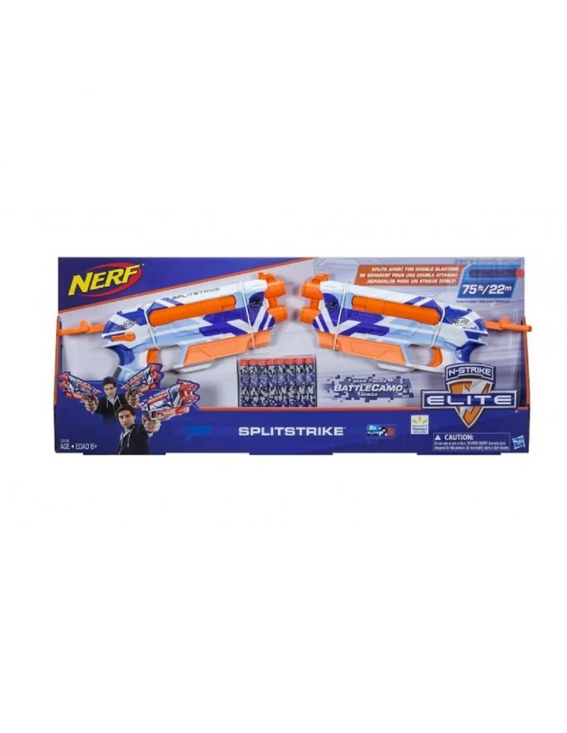 Nerf N-Strike Elite Splitstrike 2 Blaster Con 8 Dardi