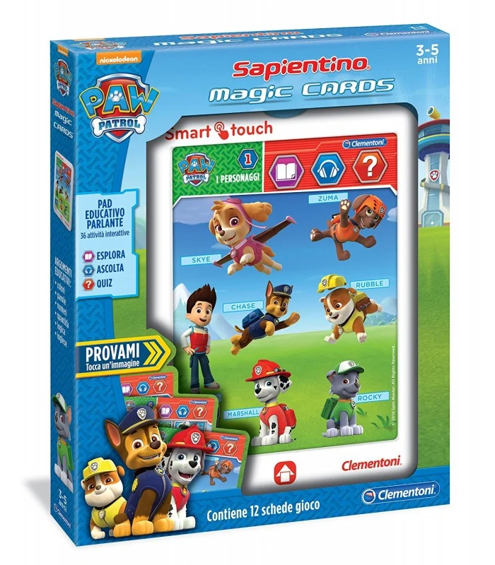 Sapientino Magic Cards Paw Patrol