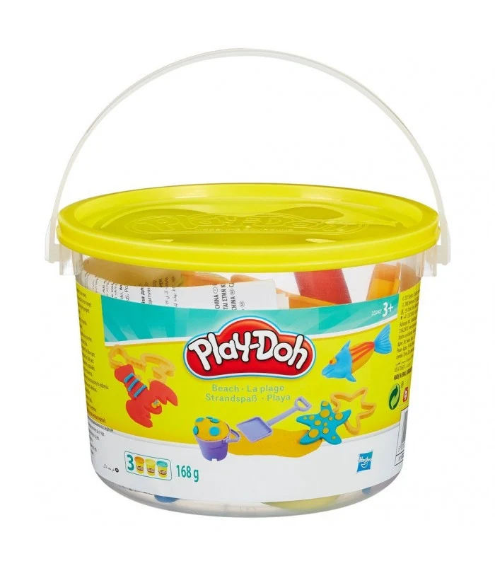 Play-Doh Mini Secchiello Gioca Con La Spiaggia
