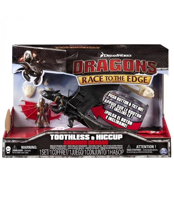 Armored Dragon Personaggi Toothless E Hiccup
