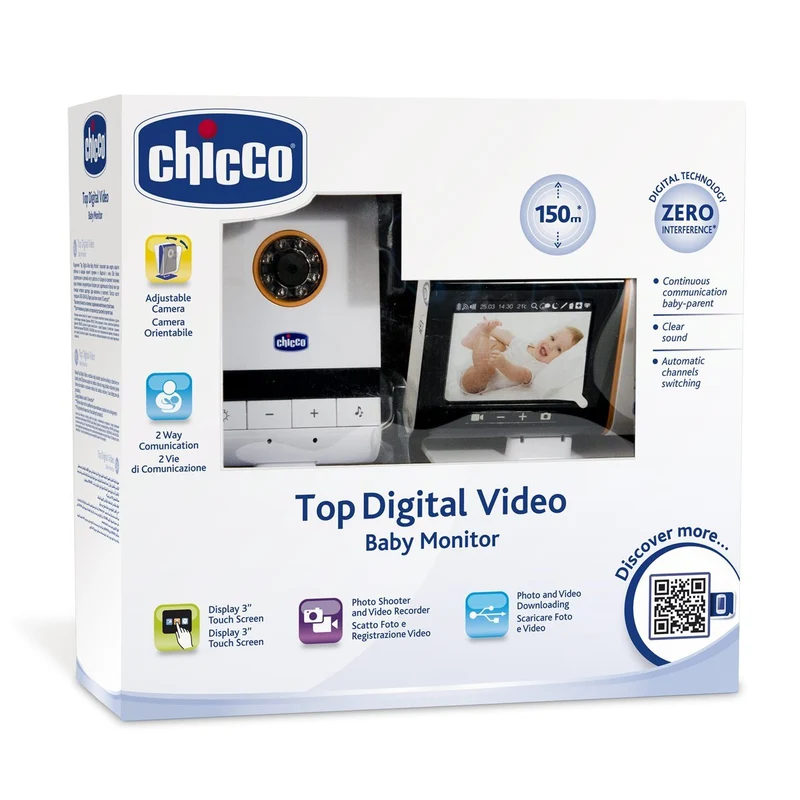 Chicco Top Digital Video Baby Monitor 025670