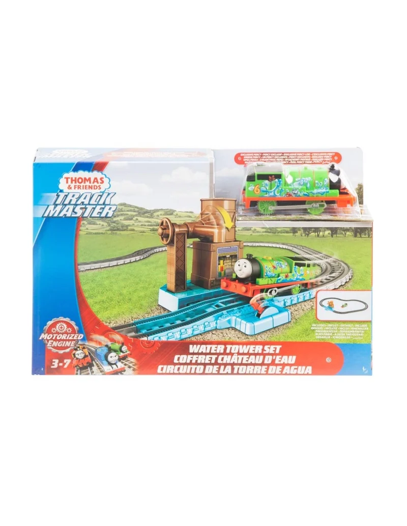 Thomas Track Master Pista Torre Con Cisterna