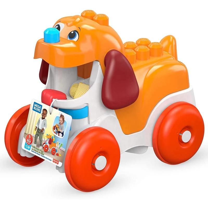 Gioco Mega Bloks Cagnolino Pupã¹ E Vai Con 15 Blocchi