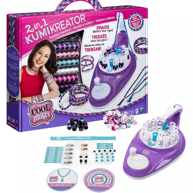 Macchina Per Braccialetti Spin Master Kumikreator 2 In 1