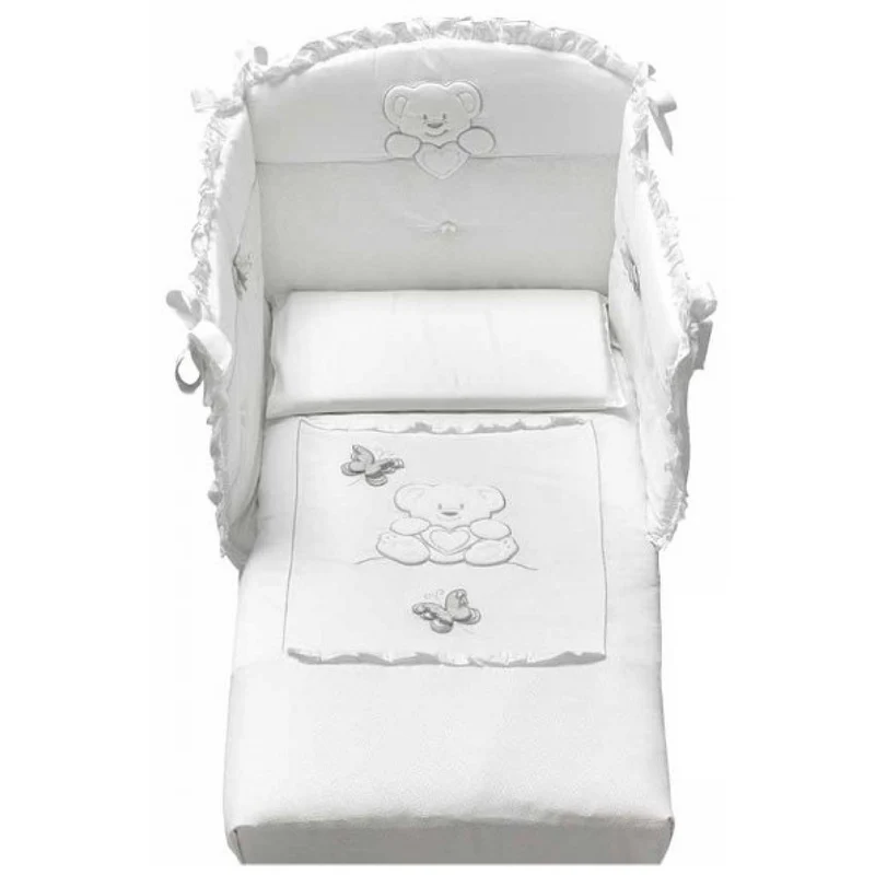 Completo Piumone Azzurra Design Soffio Bianco