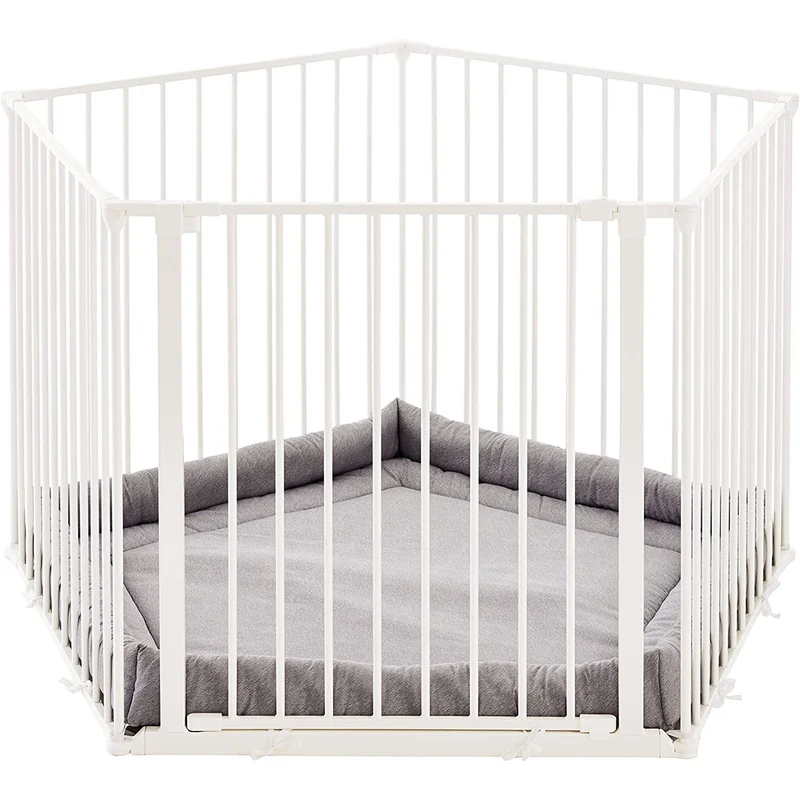 Recinzione Baby Dan Park A Kid 5 Materasso Incluso Bianco