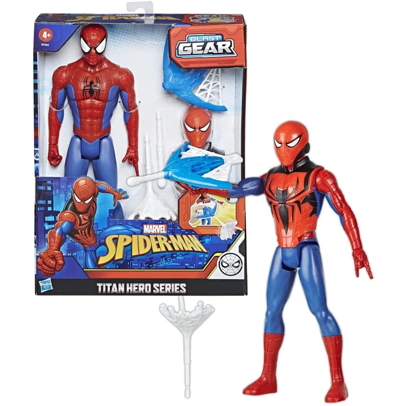 Personaggio Hasbro Marvel Spiderman Titan Hero Blast Gear
