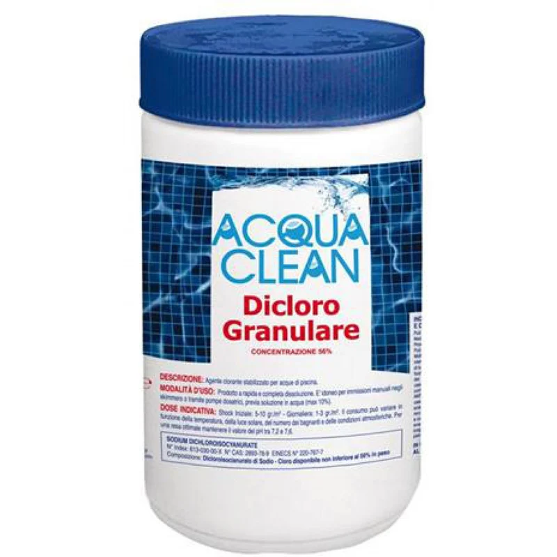 Dicloro Granulare Acqua Clean By Bestway 1 Kg
