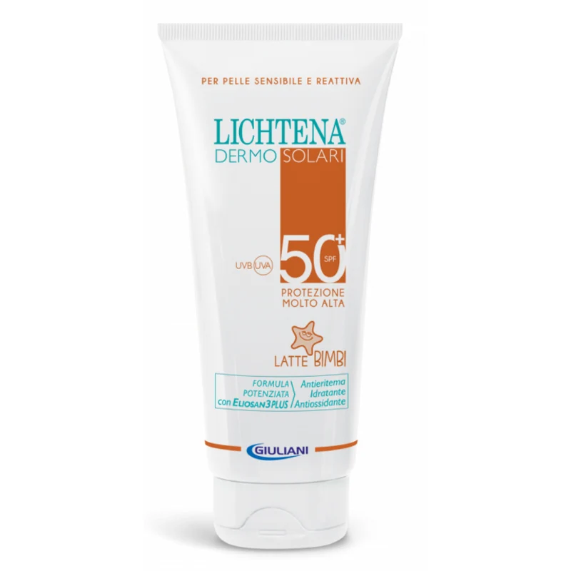 Latte Solare Giuliani Lichtena Bambini Spf50+ 200ml