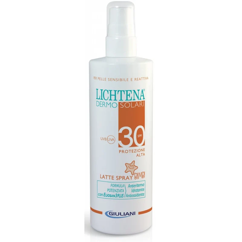 Latte Solare Spray Giuliani Lichtena Bambini Spf30+ 200ml