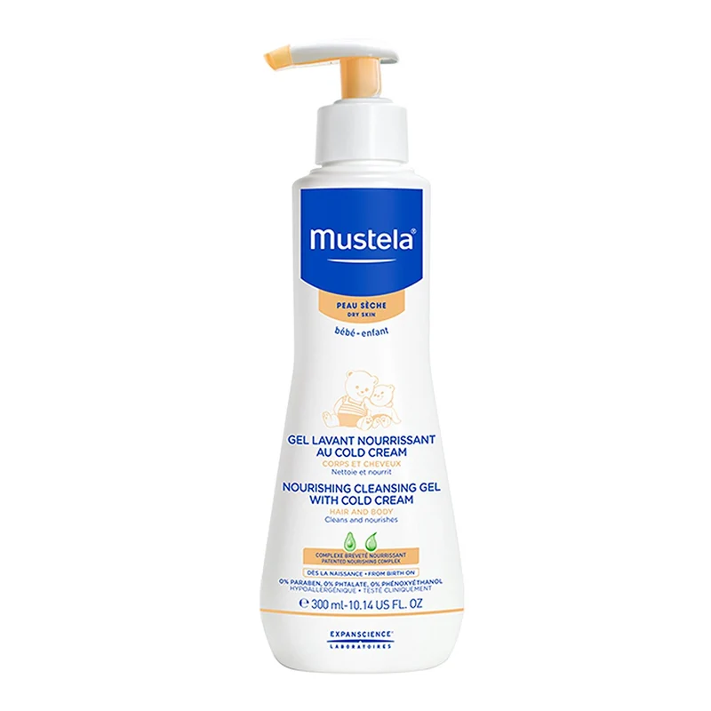 Detergente Nutriente Mustela Alla Cold Cream 300 Ml