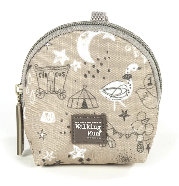 Portaciuccio Con Zip Walking Mum Circ Pietra