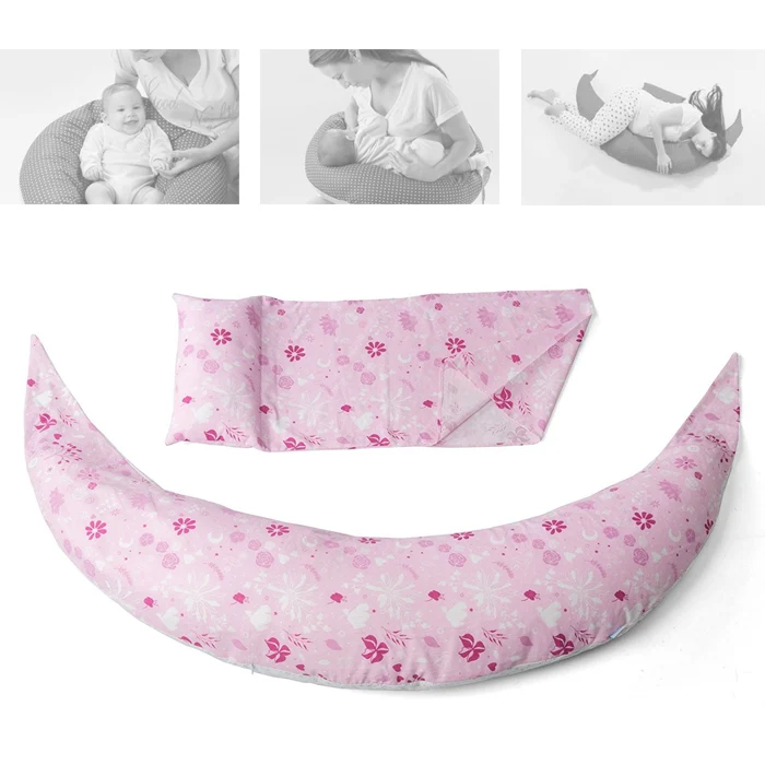 Cuscino Gravidanza E Allattamento Nuvita Dreamwizard Pink Flower