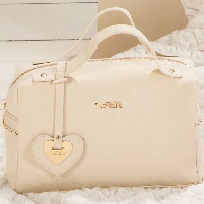Mini Bag Nanan Ecopelle Ecru