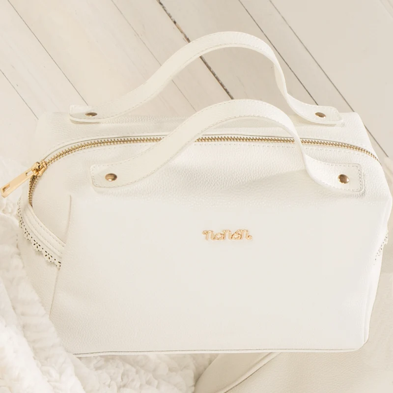 Mini Bag Nanan Ecopelle Bianca