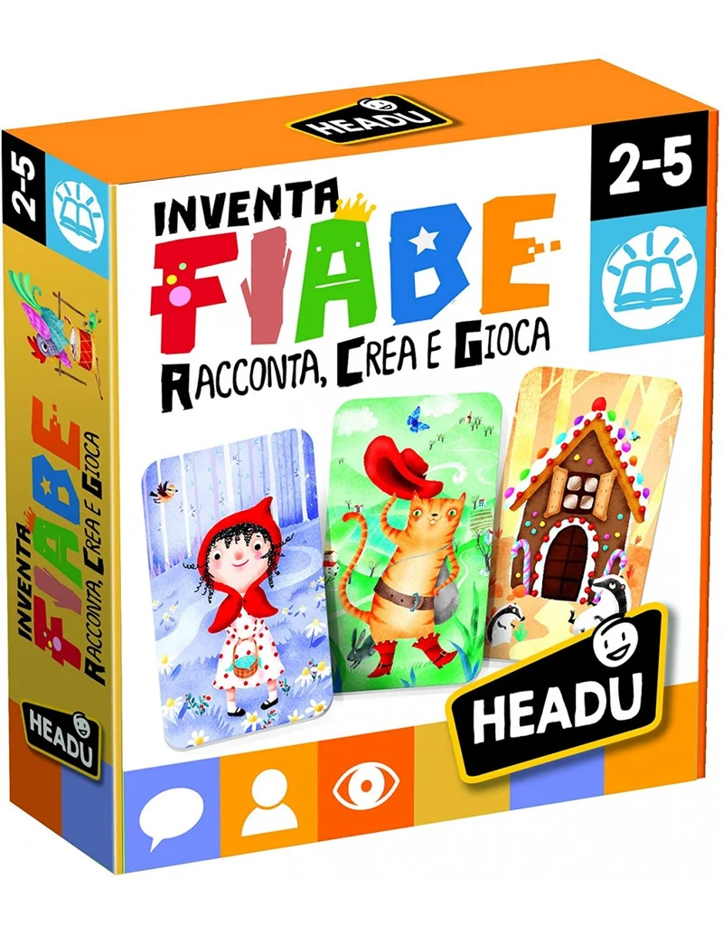 Inventa Fiabe Racconta, Crea E Gioca