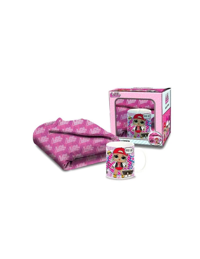 Lol Surprise - Set Tazza In Ceramica Con Coperta