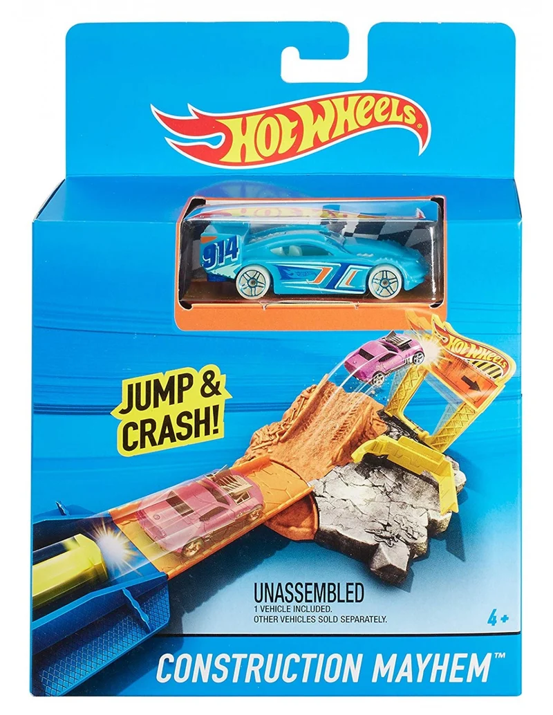 Hot Wheels Mini Pista Cantiere Super Stunt