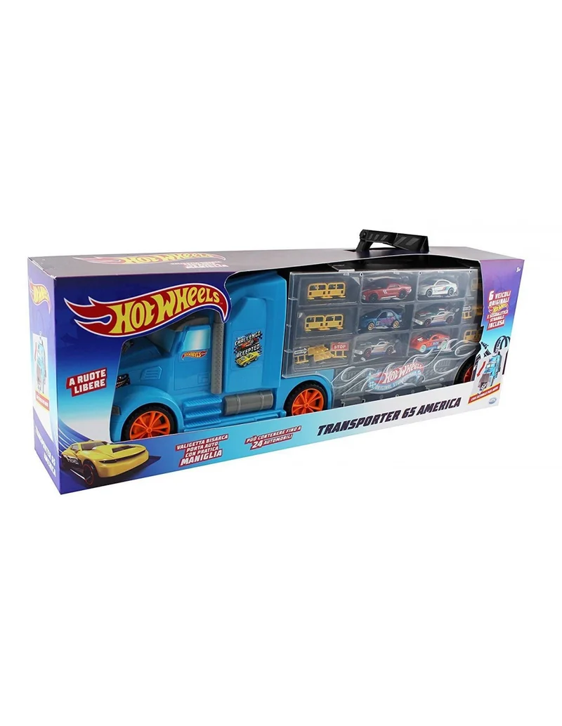 Hot Wheels Bisarca Con 6 Veicoli
