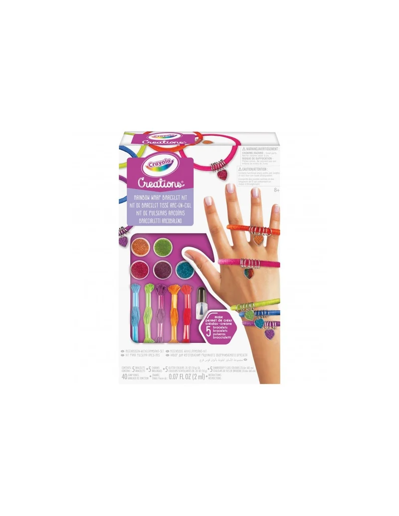 Creations Set Braccialetti Arcobaleno