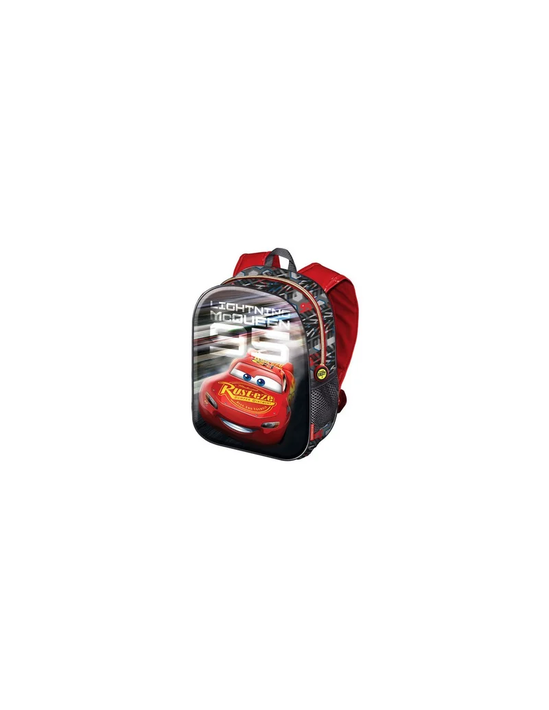Zaino Asilo 3d Cars Lightning Mcqueen
