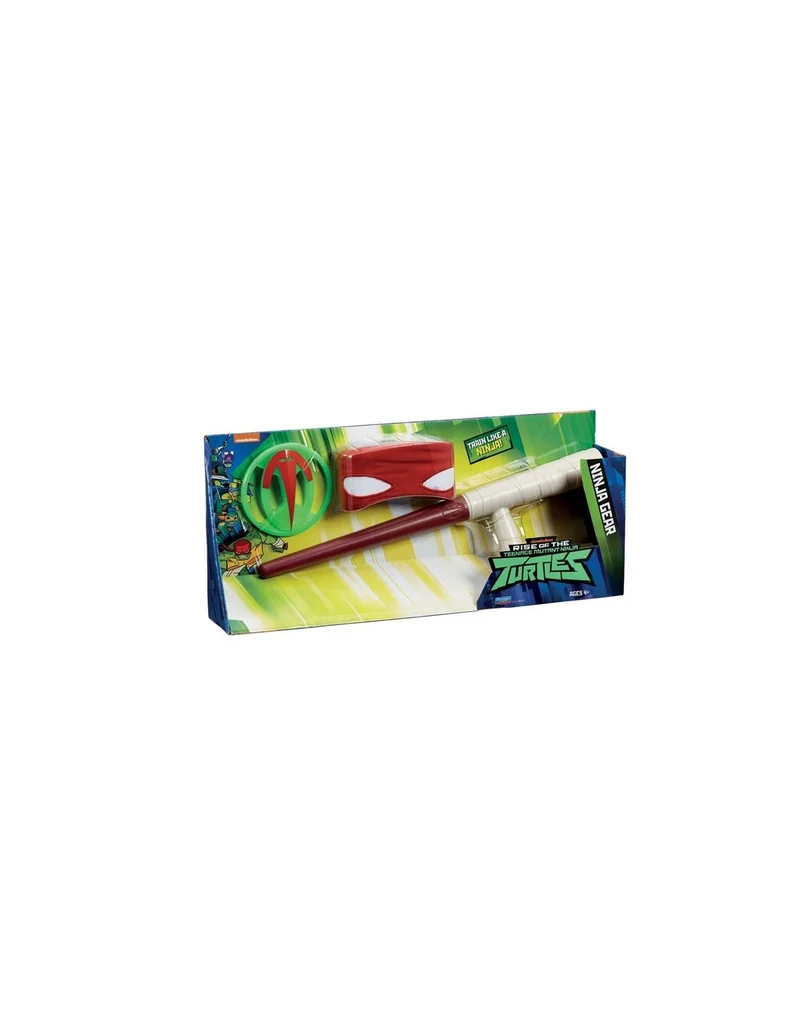 Tartarughe Ninja The Rise Of The Tmnt Set Maschera Con Arma Di Raffaello