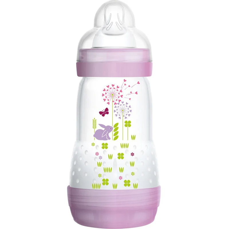 Biberon Mam First Bottle 0m+ 260 Ml Nature Meadow Viola