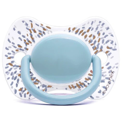 Succhietto Suavinex Fisiologico Silicone +12m Couture Verde Acqua