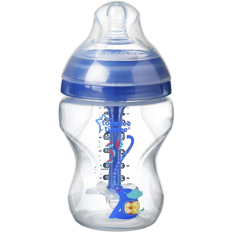 Biberon Tommee Tippee Anticolica Avanzato 260 Ml Elefante Blu