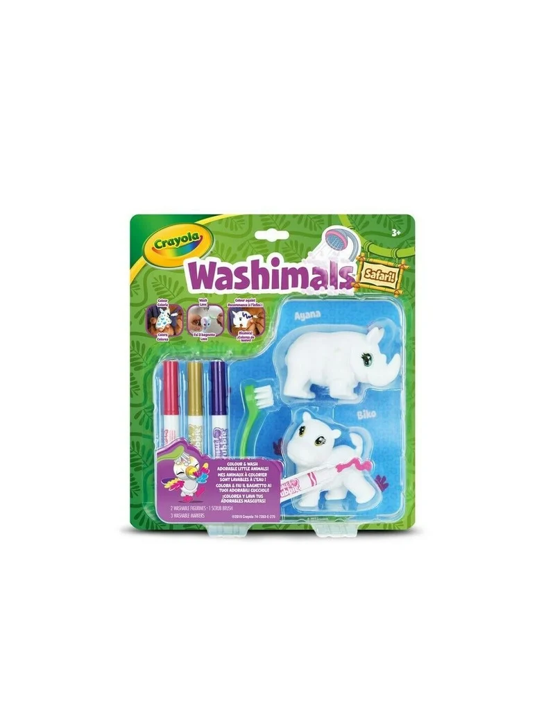 Washimals - Set Safari Biko E Ayana