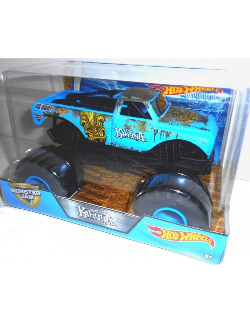 Hot Wheels - Veicolo Monster Jam Big Kahuna