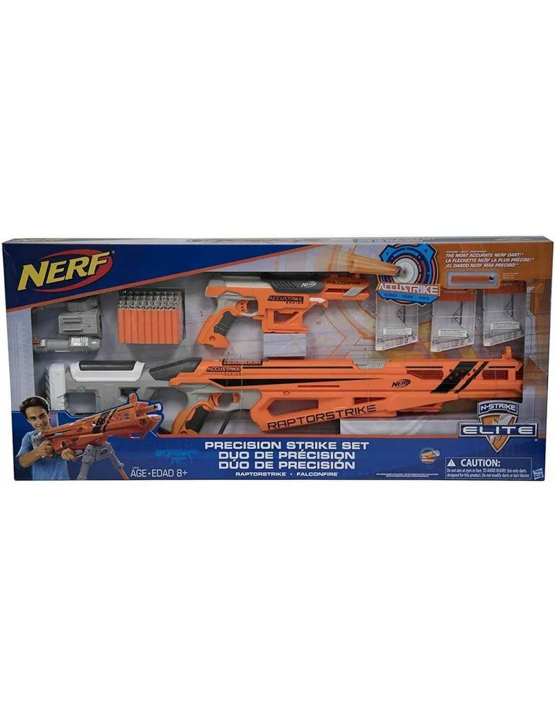 Nerf Raptorstrike And Falcon Fire Blaster