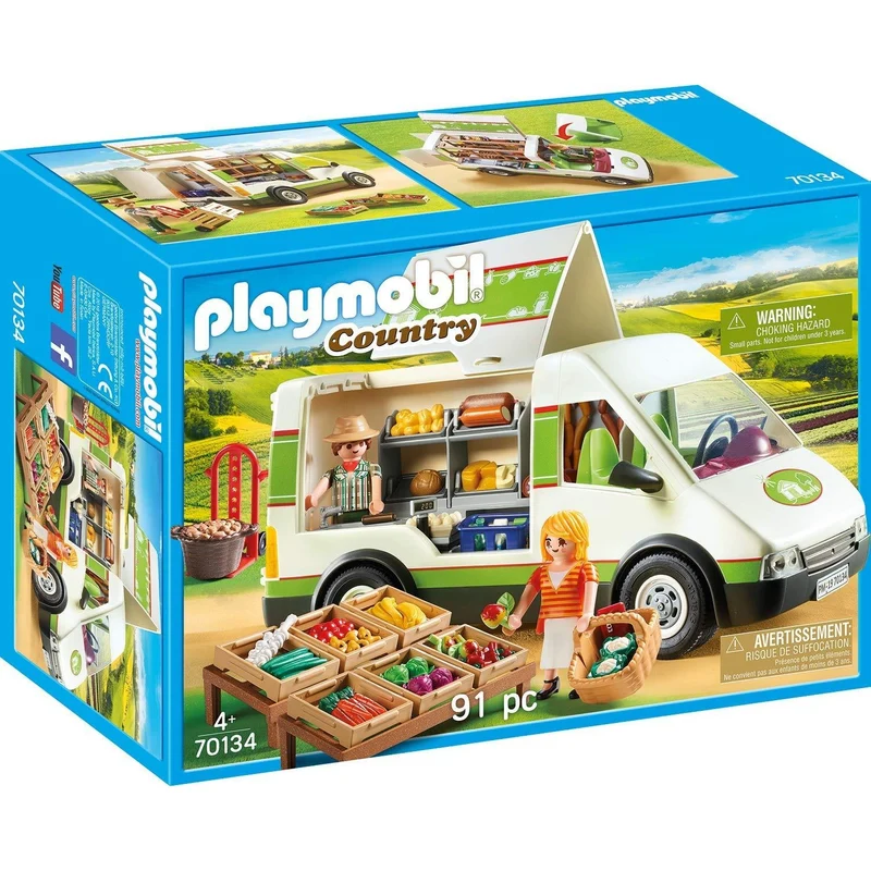 Furgone Mercato Bio Playmobil Country