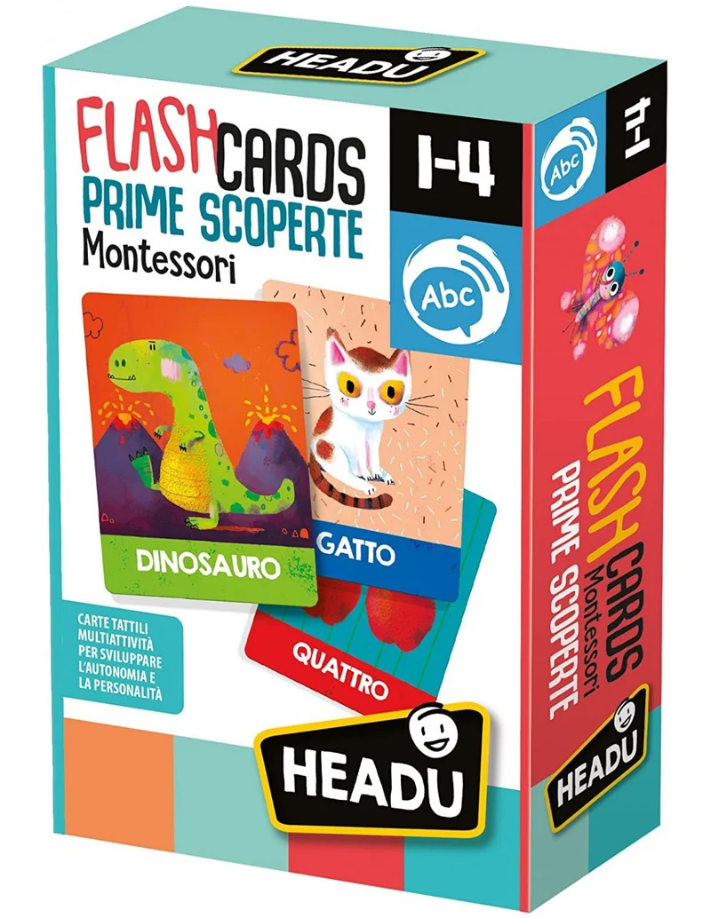 Flashcards Montessori Prime Scoperte