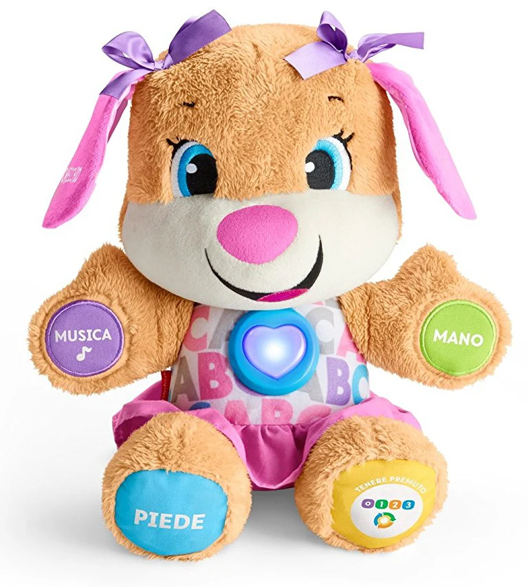 Peluche Fisher Price La Sorella Del Cagnolino Smart Stages Fpp54