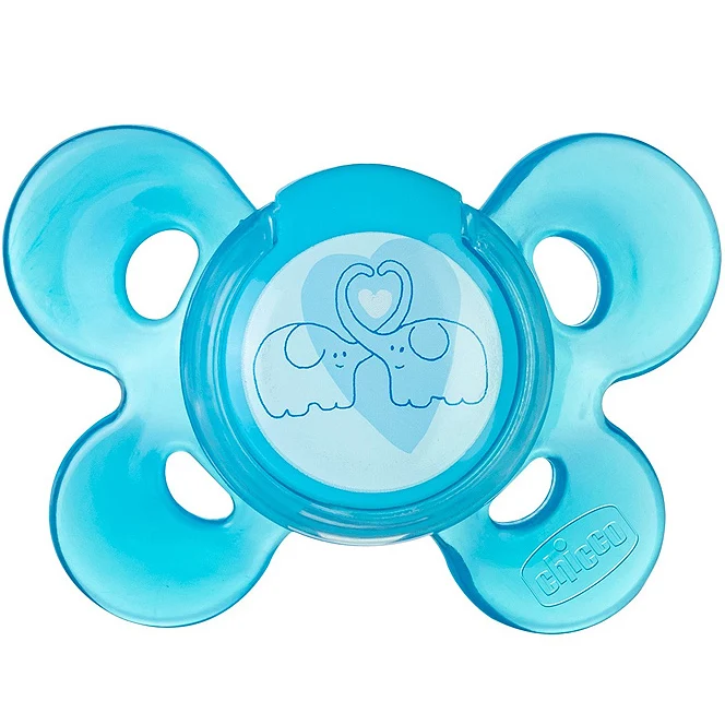 Succhietto Chicco Physio Comfort Caucciã¹ Celeste 6-12m