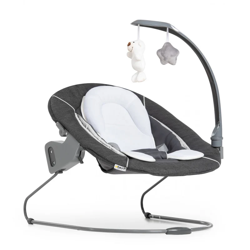 Sdraietta Hauck Alpha Bouncer Deluxe Melange Grey