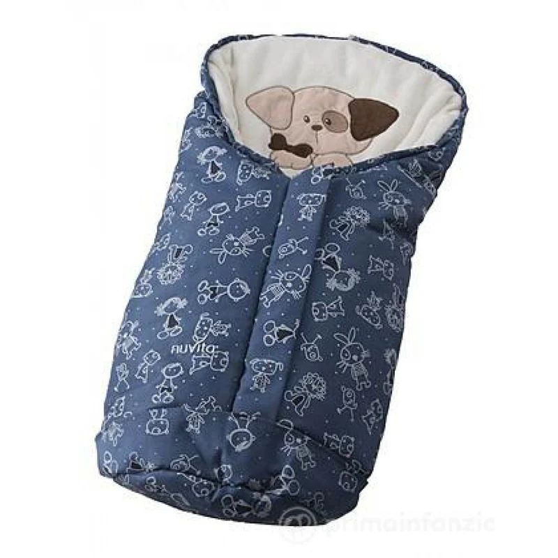 Sacco Per Seggiolino Auto Gr.0 Nuvita Ovetto Glam Dog Blue Child