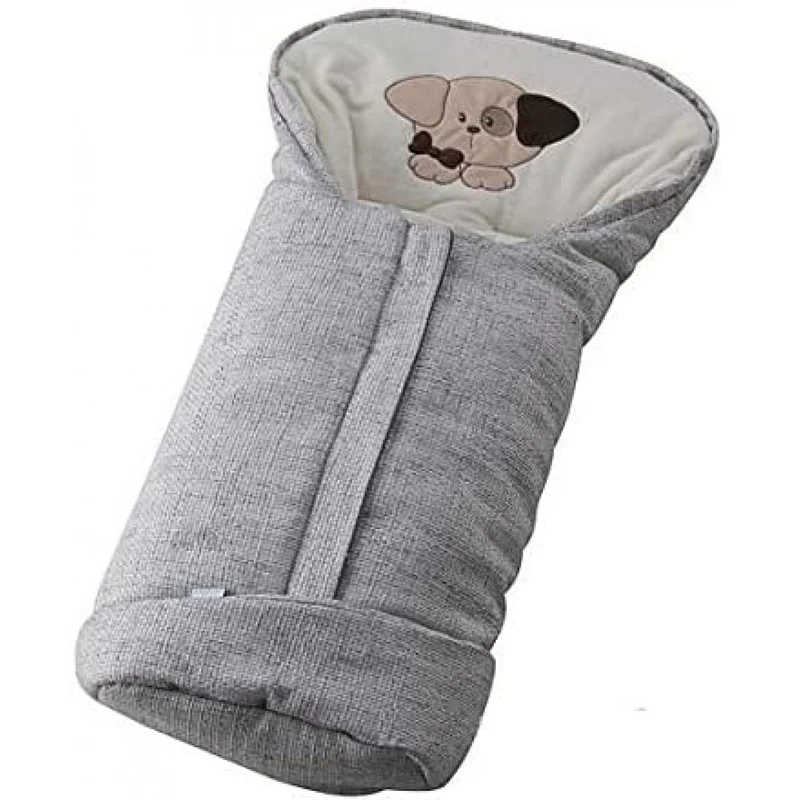 Sacco Nuvita Per Passeggino Caldobimbo Junior Glam Dog Gray