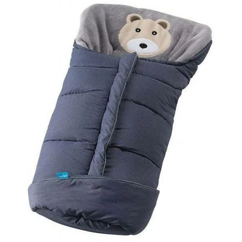 Sacco Per Passeggino Nuvita Junior Cuccioli Melange Blue Grey Bear