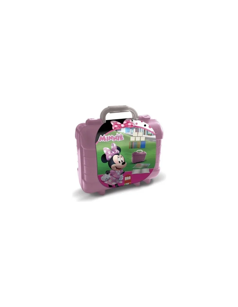 Disney Minnie - Valigetta Con Timbri E Pastelli