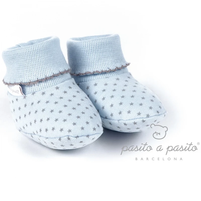 Babbucce Pasito A Pasito Stella Celeste 0m /