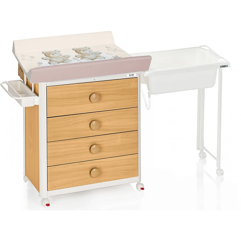 Cassettiera Fasciatoio Brevi Idea My Little Bear Faggio