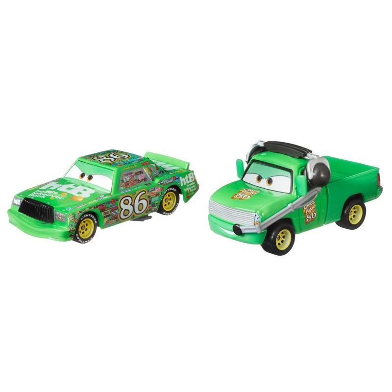 Macchinine Disney Cars Chick Kicks 2 Pz